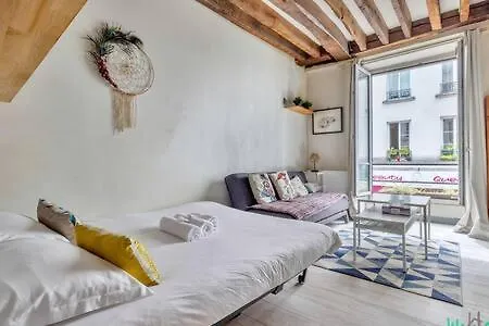 Faubourg Du Temple 2 - Ci - Pleasant, Light-filled Parisian - 2p Apartment